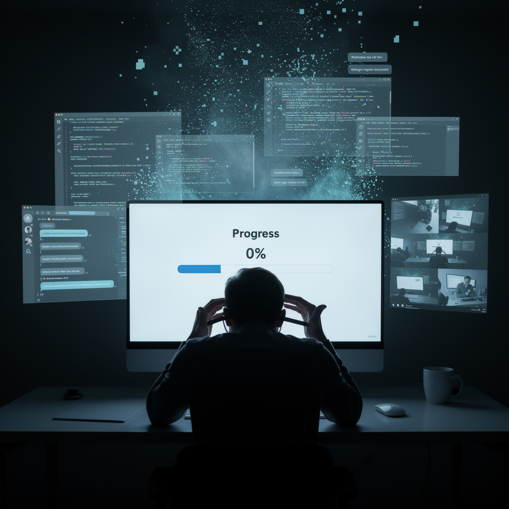 Graph showing context window degradation as token count increases